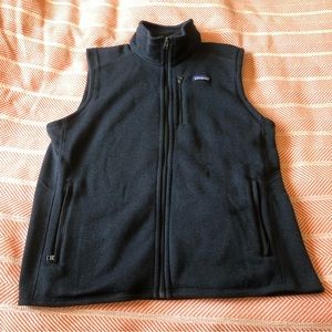 Black fleece vest Patagonia
